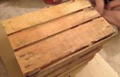 Reformado el cajón de madera
