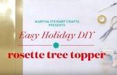 Martha Stewart Crafts: Roseta árbol Topper