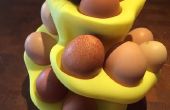 3D impreso canasta de huevo