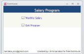 Crear software de base de datos de Ms Access para preparar el sueldo en su empresa