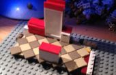 Inclinado azulejos baño cocina piso de Lego