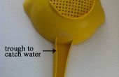 Dejar agua en mangos huecos en el lavavajillas