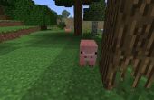 Montar en un cerdo en Minecraft