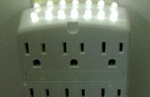 Use CA con LEDs (parte 2) - y hacer este práctico contador luz. 