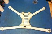 3D impreso proyecto Quadcopter