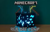 Minecraft RGB lámpara de mineral