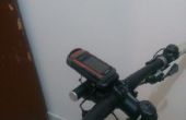 BRICOLAJE montaje de bicicleta para GPS Garmin Etrex 10, 20 y 30. (tal vez otros modelos también!) 