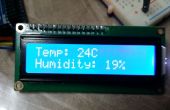 Sensor Arduino Temp/humedad DHT11 y I2C LCD un día proyecto