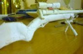 Modelo Rifle de francotirador de acción de perno (nuevas instrucciones!) 