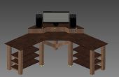 Prototipado de un escritorio de esquina Modular