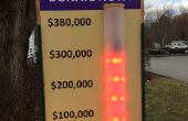 Deslumbrante muestra de recaudación de fondos: 140 vatios de Internet conectado LEDs