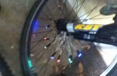 Luz rayos de bicicleta