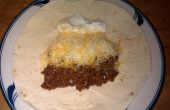 20 minutos Homeade Taco o Burrito relleno