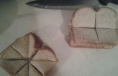 Esponjosos Sandwiches de mantequilla de maní