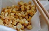 Cubos de Tofu frito