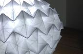 Lámpara origami