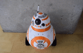 Droide de BB-8, 3D impreso y controlada remoto