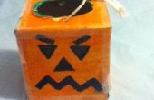 Caja de calabaza para Halloween