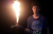Cómo hacer una mano de Pyro de butano. 1m de altura las llamas en la palma de su mano! for $10