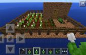 Casa y jardín de Minecraft