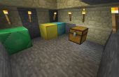 Sala de Minecraft secreto bajo Lava