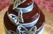 Cupcake en una torta traje /Jumbo boda Magdalena