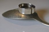Cómo hacer un anillo de una cuchara de plata