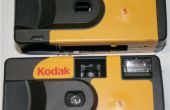 Crear un Joule Thief antorcha o luz nocturna por una cámara desechable Kodak de reciclaje. 