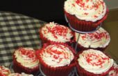Cupcakes de terciopelo rojo