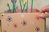 Caja de flores para niños
