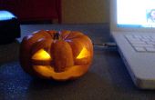 Super fácil USB Powered Halloween Jack o ' Lantern