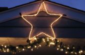 Tamaño de encargo estrellas de Navidad (para exteriores)