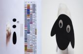 Arte y artesanía actividad: ovejas 3D