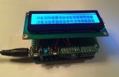 DIY Arduino desplazamiento escudo de texto LCD