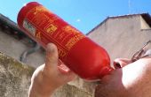 Transformar un extintor de incendios en una botella de consumición (supervivencia)