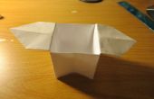 Cómo hacer una caja de dulces de Origami de papel