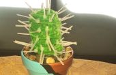 Falso Cactus con espinas de Zip Tie