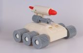 Guía del principiante a la impresión en 3D con el Objet Connex 500: Cómo construir un tanque de lanzador de misiles (y limpiar el desorden que hiciste en el proceso)
