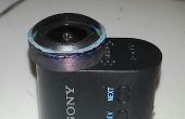 Protector de lente diy de cam Sony acción para as30/as20/as15