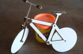 Bicyclaser - la flatpack madera corte bicicleta sin pedales - draisine