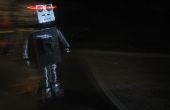 Cambio traje de Robot de voz de niños