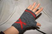 X marcas el punto: guantes sin dedos