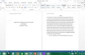 Formato APA estilo en Microsoft Word 2013