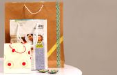 DIY: Cómo hacer bolsas de papel de regalo | Tutorial de arte periódico fácil