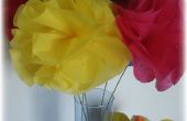 Hacer flores de papel barato y alegre en 30 minutos para celebrar Cinquo de Mayo! 