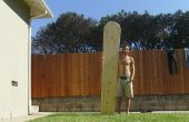 Tabla de surf de madera Alaia