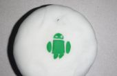 Android Cupcake Chocolate de Gourmet vegano