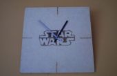 Star Wars reloj de pirograbado