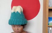 Sombrero del Knit del Monte Fuji