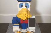 Cargador de batería de pato de Donald de LEGO